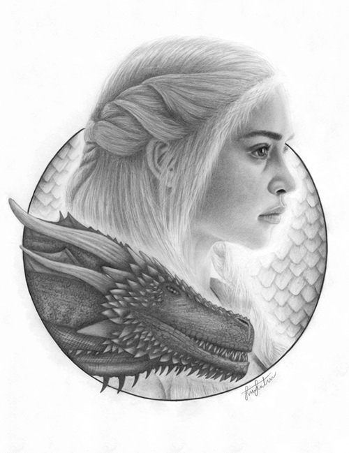 Daenerys Targaryen drawing